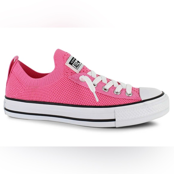 Converse Chuck Taylor All Star Knit-Slip Pink Low-Top
BigKids Sz7=Women's Sz8.5 - Picture 1 of 7